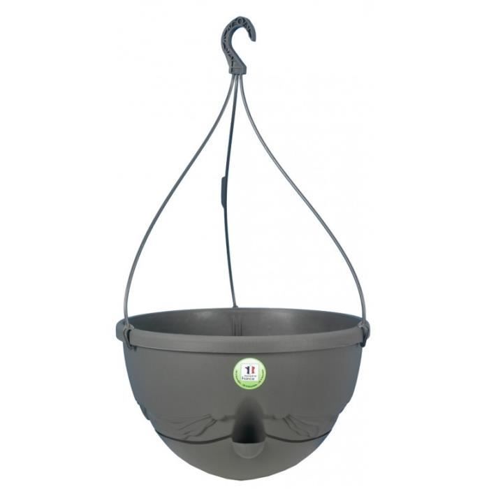 Suspension ANTHEA diametre 36cm H27cm gris - RIVIERA