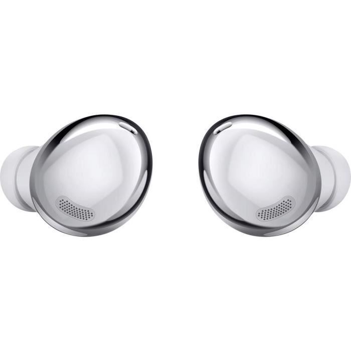 Samsung Galaxy Buds Pro Hi-Fi Écouteurs intra-auriculaires Bluetooth argent Noise Cancelling micro-casque, sonnerie per