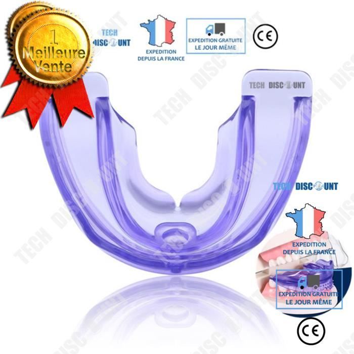 TD® appareil dentaire alignement de dents nettoyage transparent bague dent droite de nuit enfant jour adulte protection boite solid