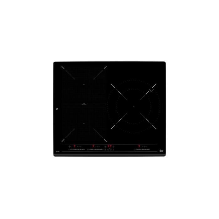 Teka IZF 6320, Intégré, Plaque avec zone à induction, Verre, Noir, 2200 W, 18 cm