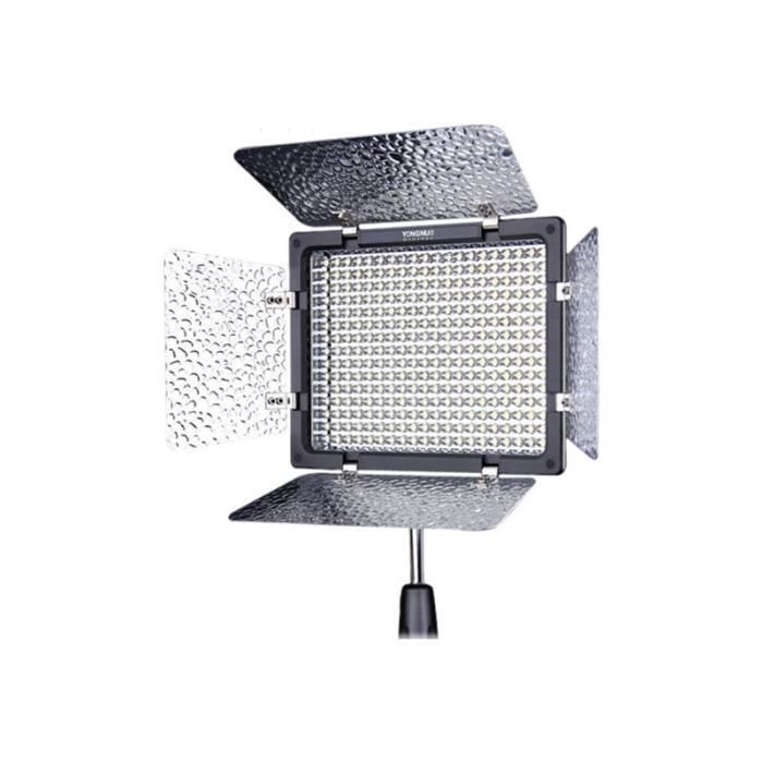 Yong Nuo YN-300 III Lampe sur caméra 1 têtes x 300 lampe LED CC
