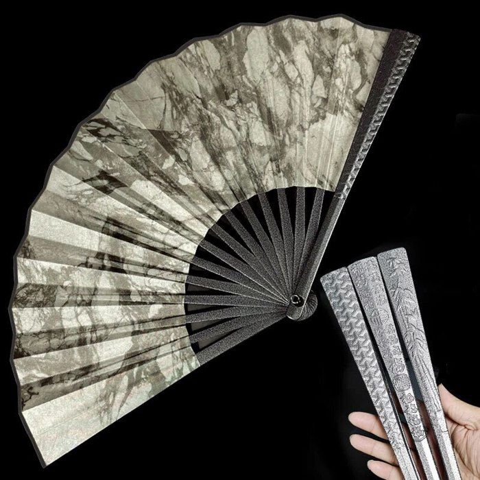 VENTILATEUR PORTATIF PLIANT Éventail Pour Mariage Fan De Kung-fu EUR 13,28 - FR