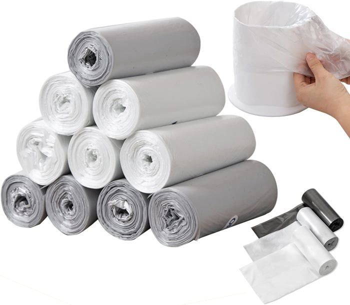 SUBEKYU Mini Sacs Poubelle Pour Mini Poubelle, 105 Pièces/7