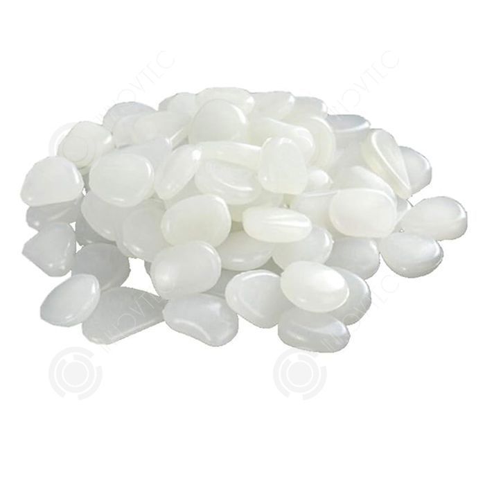 Meilleurs prix pour INN Pierres luminescentes 400pcs pierre lumineuse exterieur artificiels galets fluorescent décoration pour jardin allées aquarium
