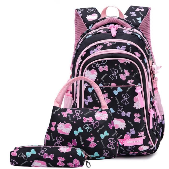 Cartable Fille Primaire CP Enfant Sac a Dos Ecole Scolaire CE2