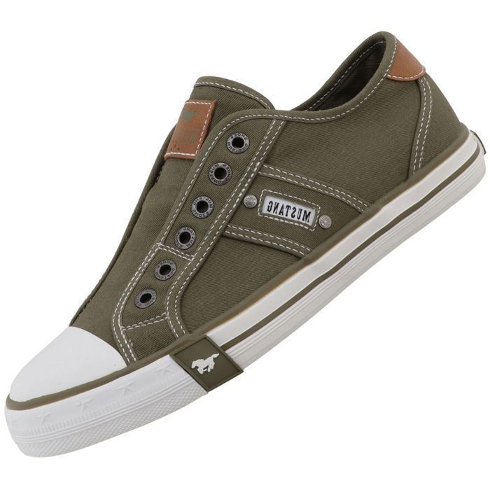 MUSTANG Baskets pour Femme 26M0242008-khaki Beige MUSTANG Baskets pour Femme 26M0242008-khaki Beige