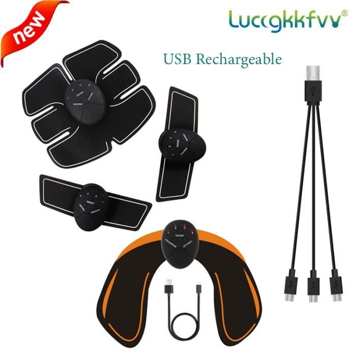 Stimulateur Musculaire EMS Pour Fesses - Redresseur Et Formateur De Hanches Sans Fil, Tonifie Cuisses Et Abdos - 11