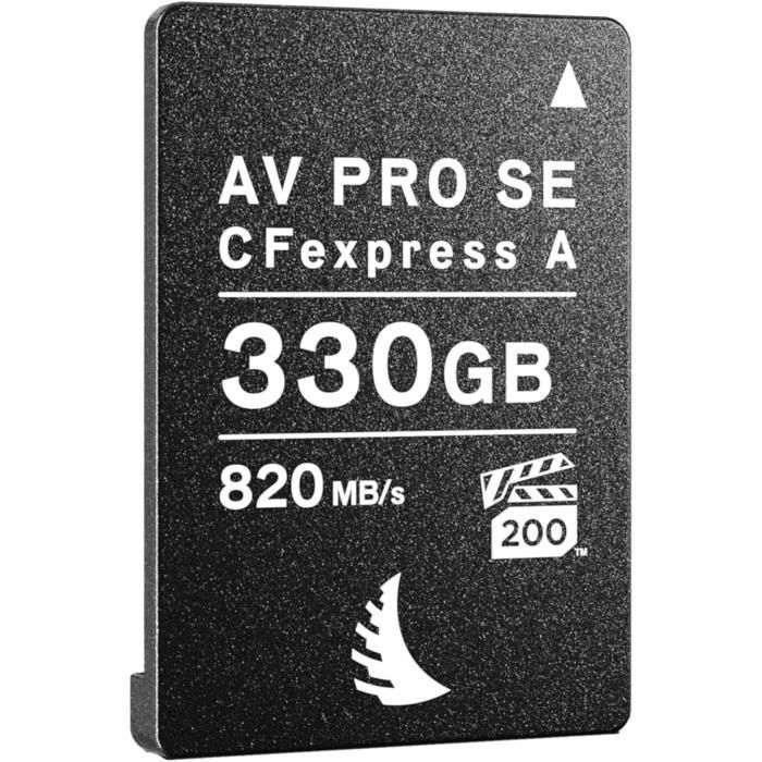 Angelbird Carte Mémoire Av Pro Cfexpress A Se 330 Go Rapide Et Robuste Noir - vue 2