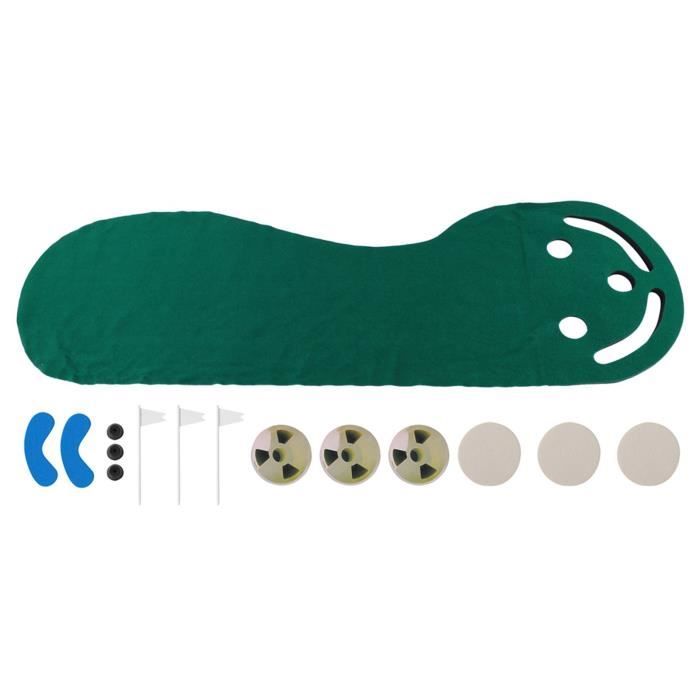 Tapis de golf - EJ.LIFE - Portable - Résistant à l'usure - Lavable