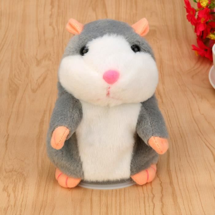 Record Adorable Animal Mimétisme Jouet Parlant Parle Souris Enfants Hamster