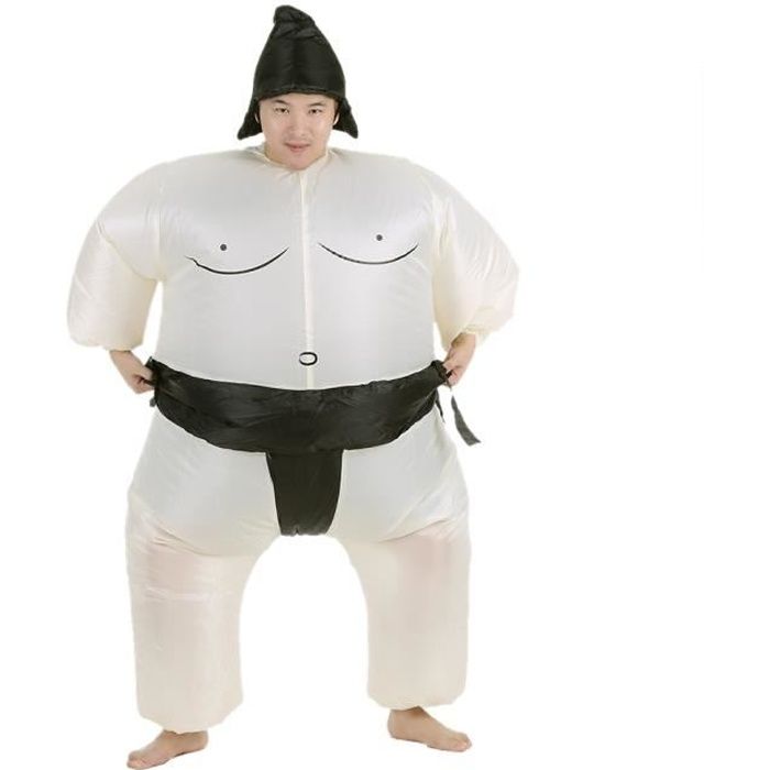 Decdeal Costume Costume Sumo Gonflable pour Adultes avec de l'Air