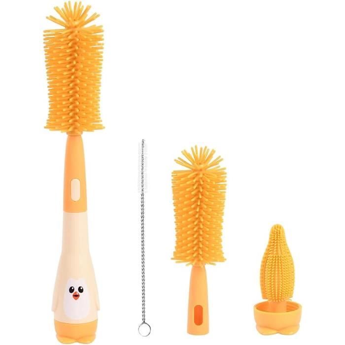 Manici Per Biberon In Silicone - 2 Pezzi, Facili Da Installare, Impugnatura Sicura Per Neonati - Foto 11