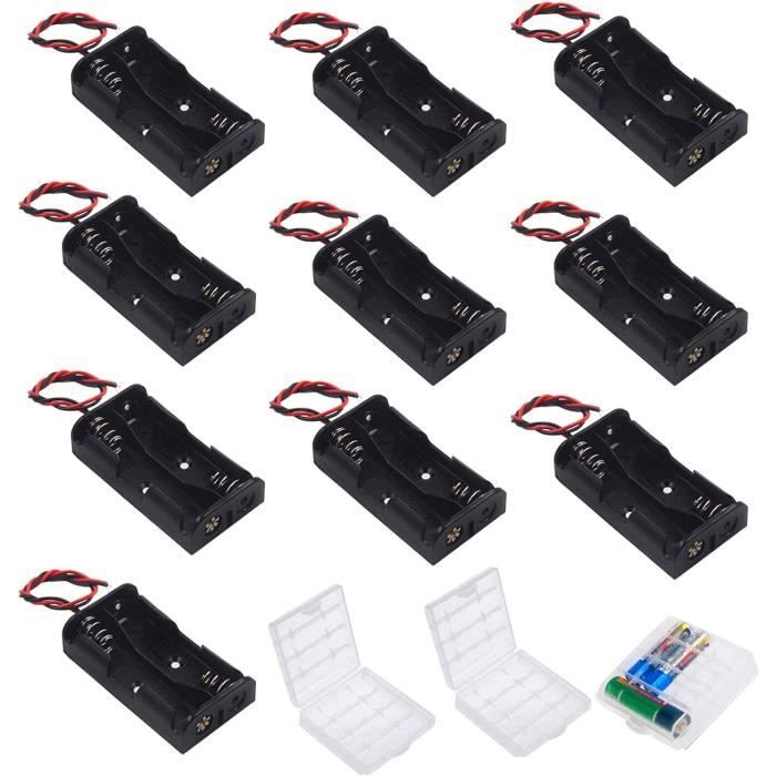 Lot De 7 Interrupteurs ON/OFF Pour Compartiment à Piles 2xAA - Marque Uxcell - Neuf