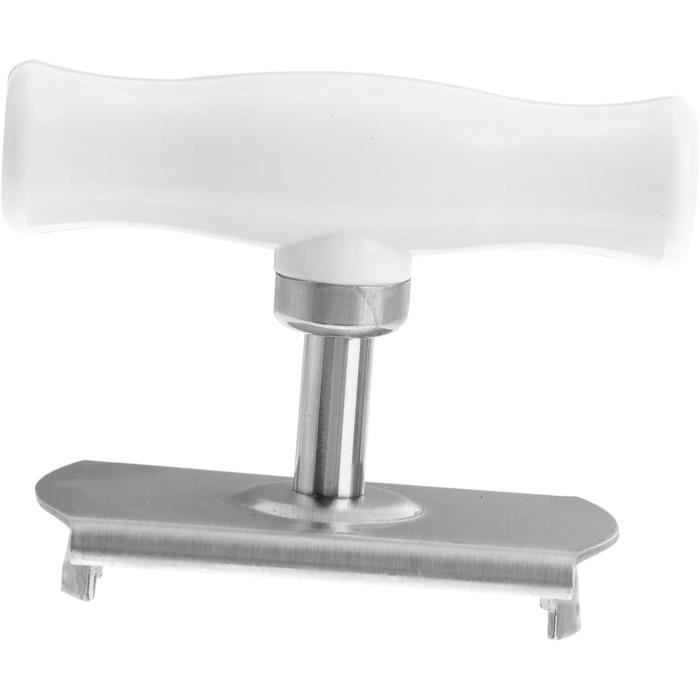 Ouvre-Boîte Et Bouchons Manuel Réglable - Acier Inoxydable - Ergonomique Pour Personnes Âgées Ou à Force Limitée - 6