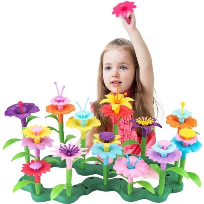 Kit D'assemblage Bouquet De Fleurs – Jeu Créatif Pour Adultes Et Enfants – Neuf, Fabriqué En France