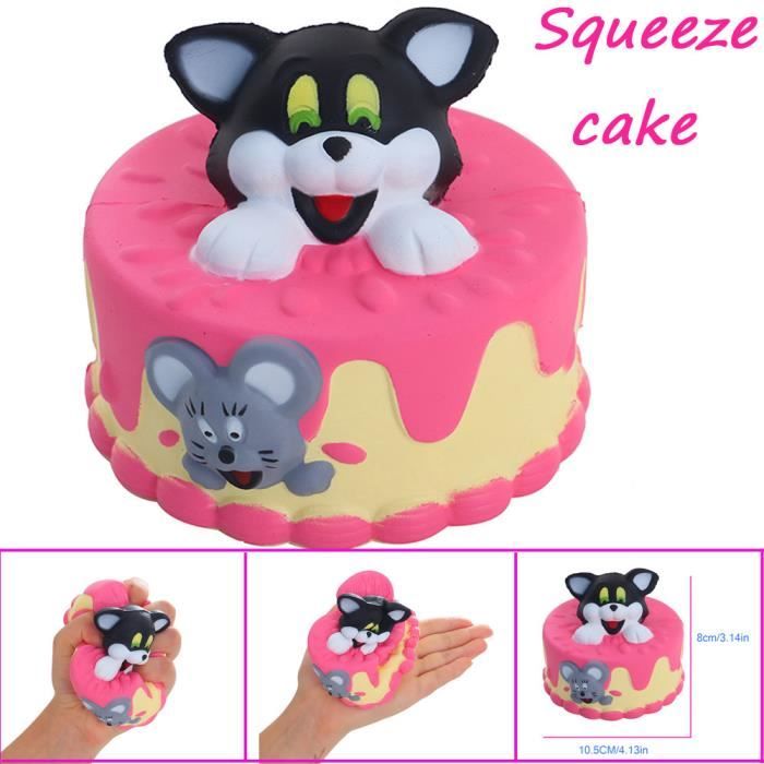Gateau Mignon De Baleine Chat Decor Hausse Lente Enfant Squeeze Soulager Anxiet Jouets Cadeaux Dx15 Achat Vente Kit De Decoration Cdiscount