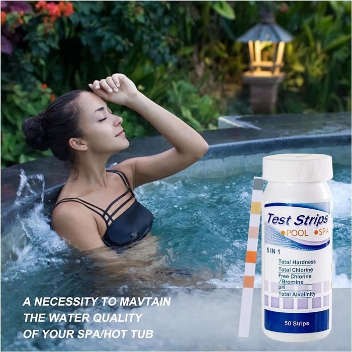Gouttes Test PH Pour Eau - Flacon 50ml - Pour Piscine, Aquarium, Eau Potable - Méthode Simple Et Précise, Lecture Par Couleur - 3
