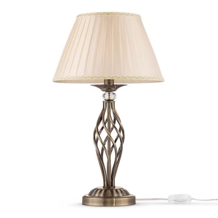 Lampe de table en laiton chromé, Lumi Milano