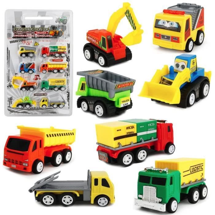 Cencai Mini Modele De Voiture 8 Vehicules Ensemble De Jouets De Camions De Jeu Pour Les Enfants Garcon 3 Ans Achat Vente Accessoire Vehicule Cdiscount