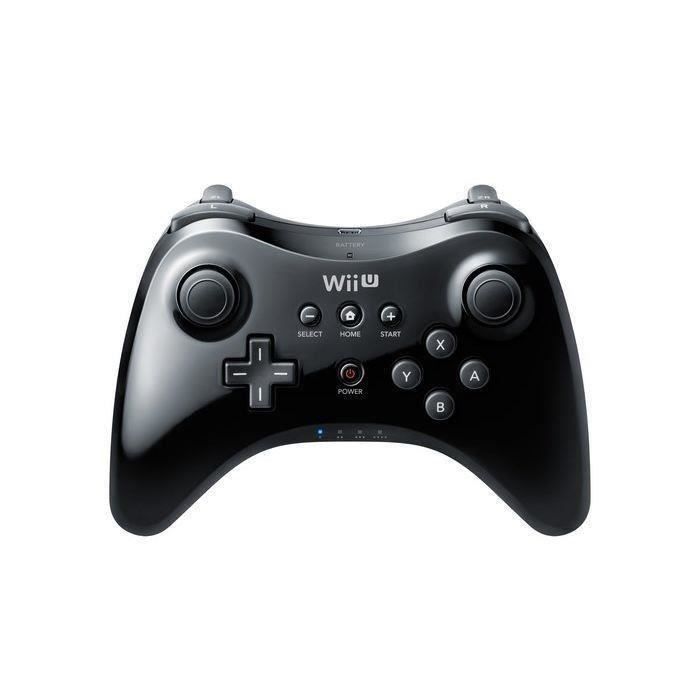 wii Manette Classique Wii U Pro Noire
