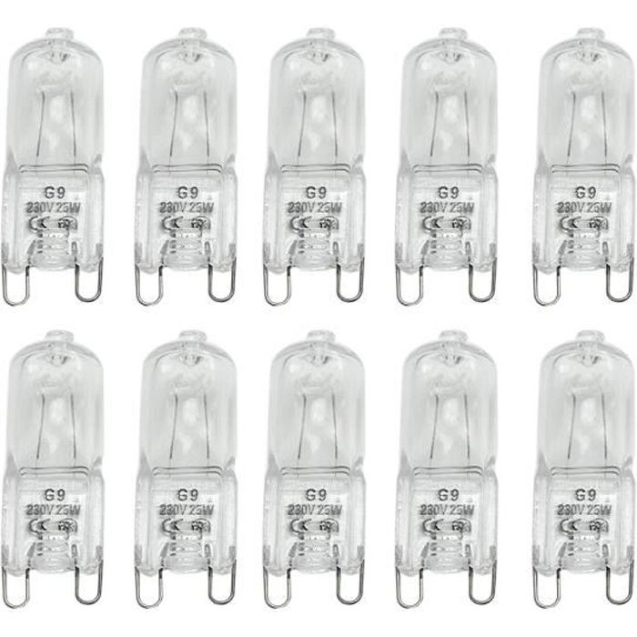 Eslas Ampoules LED Gu10 6W, Blanc Chaud 3000K, 600lm, Équivalent à 60W,Faisceau De 120 Degrés