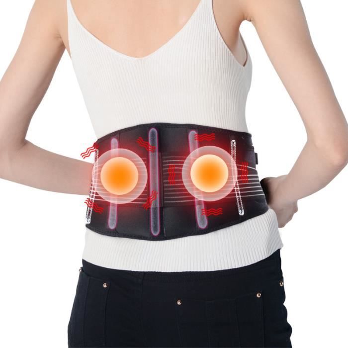 Ceinture lombaire chauffante et massage deals