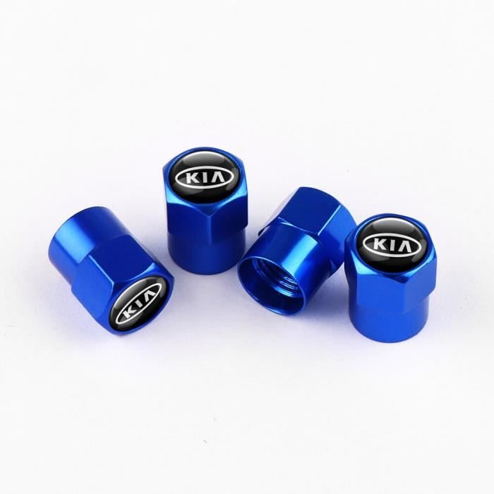 7 Pièces Bouchons De Valve Métal Invisible Pour Pneus - Tige De Gonflage Incluse