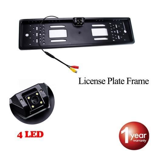 Caméra De Recul Plaque D'Immatriculation HD 170° - Vision Nocturne, Étanche Pour Voiture Pioneer