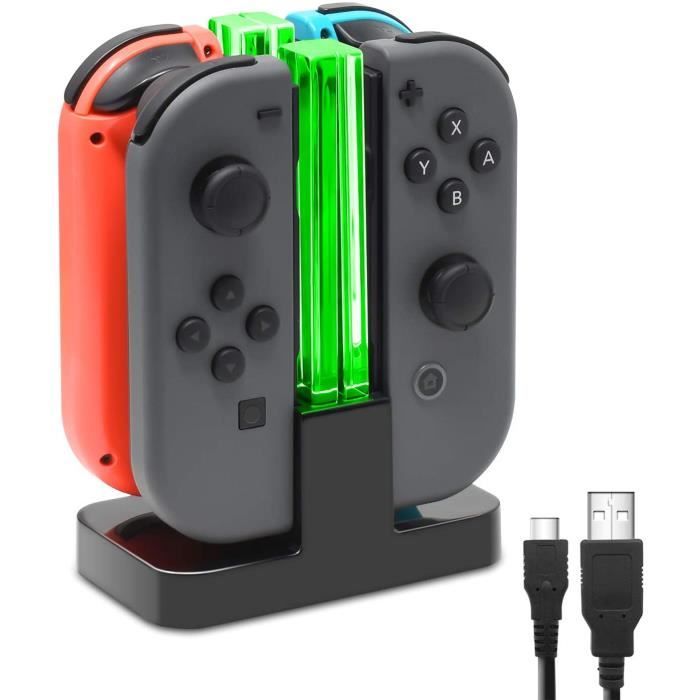 Chargeur Manette Compatible avec Nintendo Switch, Station de