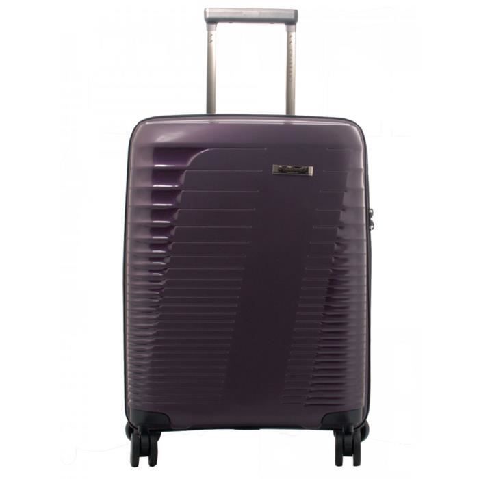 valise rigide trolley cabine ref_49996 301 55*40*23 violet