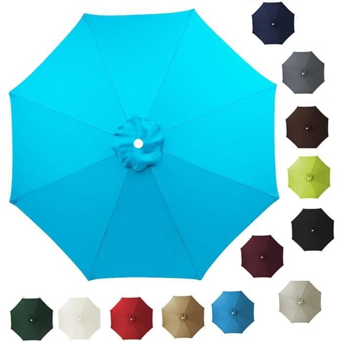 Toile De Rechange Pour Parasol D'extérieur, Toile Parasol 6 Baleines/8 Baleines, Auvent De Rechange Pour Parasol 2/2,7/3.0m, Toile Parasol Pour Jardin Terrasse Plage Piscine Marché (auvent Uniquement Toile De Rechange Pour Parasol D'extérieur, Toile Parasol 6 Baleines/8 Baleines, Auvent De Rechange Pour Parasol 2/2,7/3.0m, Toile Parasol Pour Jardin Terrasse Plage Piscine Marché (auvent Uniquement