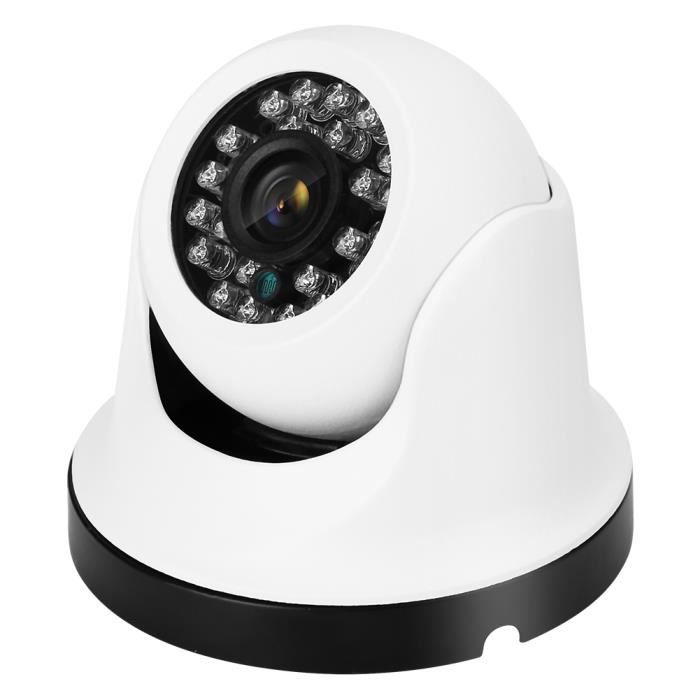 Cikonielf Caméra NTSC 4 en 1 TVI/AHD/CVI/CVBS HD Analogique CCTV IP66 Étanche IR Métal Caméra