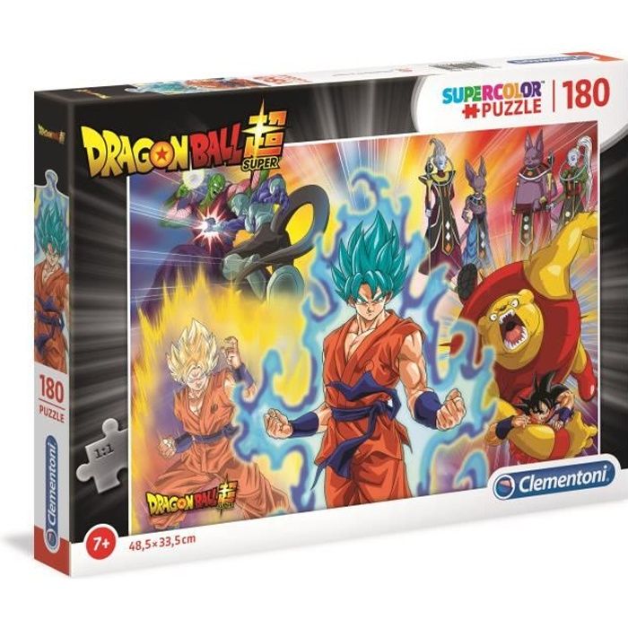 Puzzle - CLEMENTONI - Dragon Ball - 180 pièces - Pour enfant de 12 mois et plus
