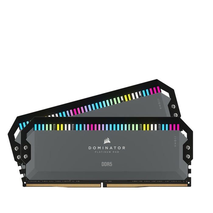 Mémoire RAM DDR5 - CORSAIR - Dominator Platinum - 64 Go - 6000 MHz - RGB - CL30