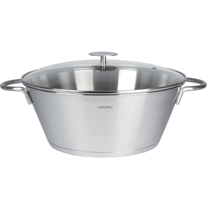CRISTEL CristelBC40MPBCasserole 40cm avec couvercle Grande Tablée