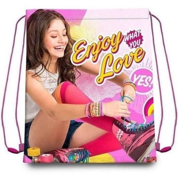 Disney Sac de Gym 41 cm SOY LUNA Cabas de fitness 41 cm Rose Cdiscount