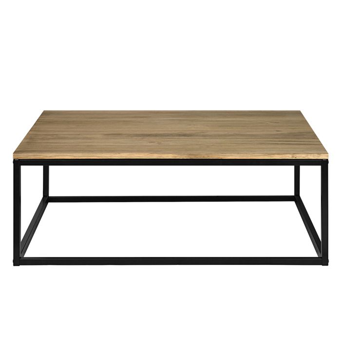 table basse icub.   80x70x37 cm. noir