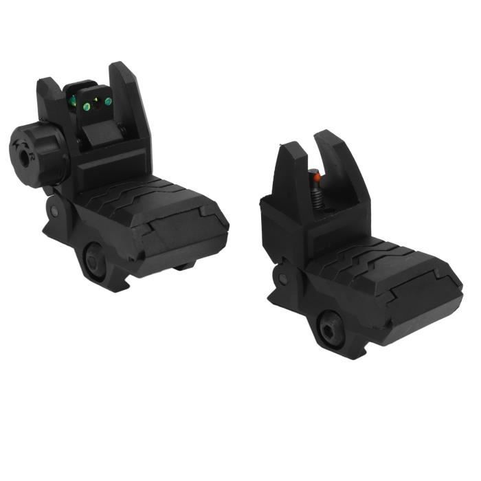 Viseur Rabattable Magpul MBUS - Polymer, Compatible Picatinny, Sécurité Arme - Fabriqué Aux USA