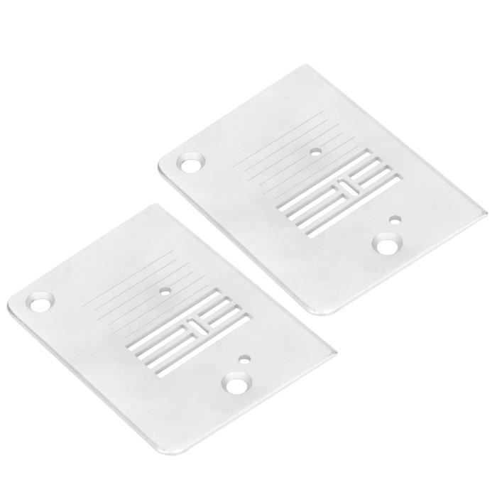 Plaque à Aiguille Pour Machine à Coudre - 2 Pièces De Rechange Compatibles Avec Les Modèles 1408/2250 - 11