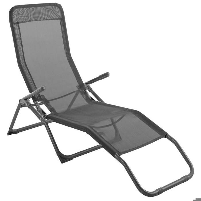 Transat Siesta en acier gris - 5 five simply smart