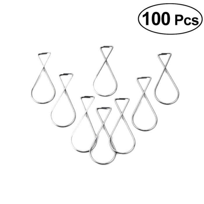 100 Pièces Cintres Ornements Noël - Ficelle Rouge Pour Boules De Sapin, Décorations De Fête