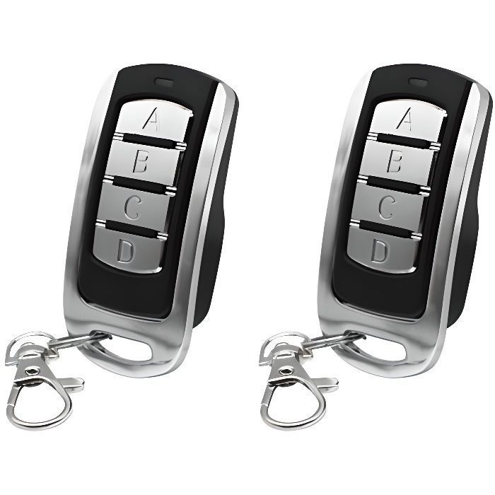 Télécommande De Portail Universelle Fréquence 433,92 MHz Pour Portail Automatique Large Rayon De Routin Tlcommande Universelle Programmables Codification Fixe Batterie 12 V Incluse Lot 3 Pices 69042932