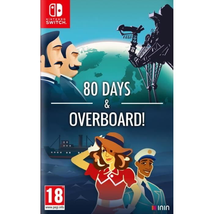 80 days & Overboard! Nintendo Switch Neuf - vue 4
