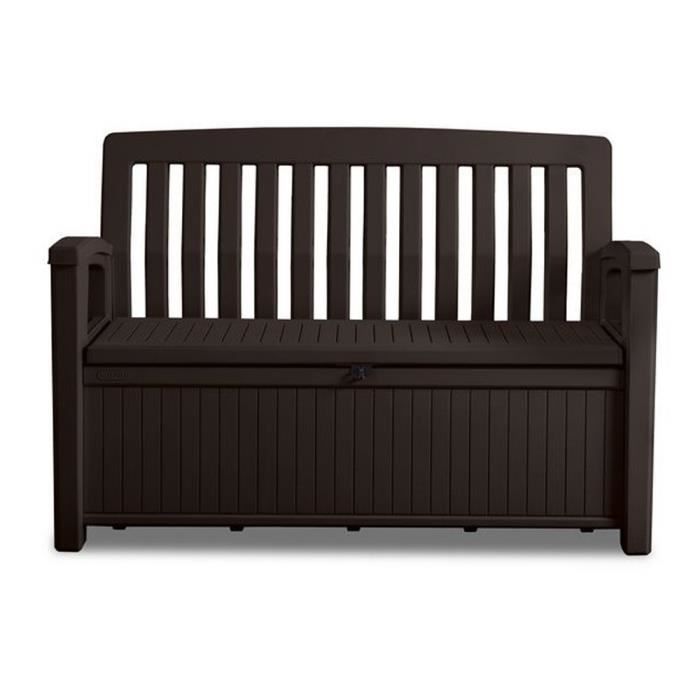 Keter Banc Coffre Baule 132 7x63 5x89 5cm Resine Exterieur K234093