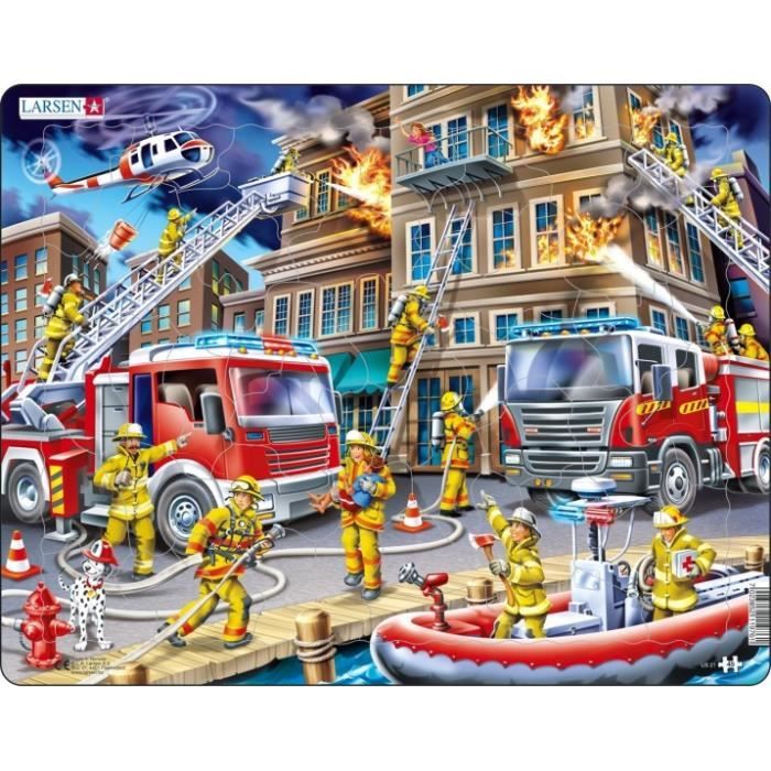 Puzzle Sam Le Pompier 100pcs - Trefl