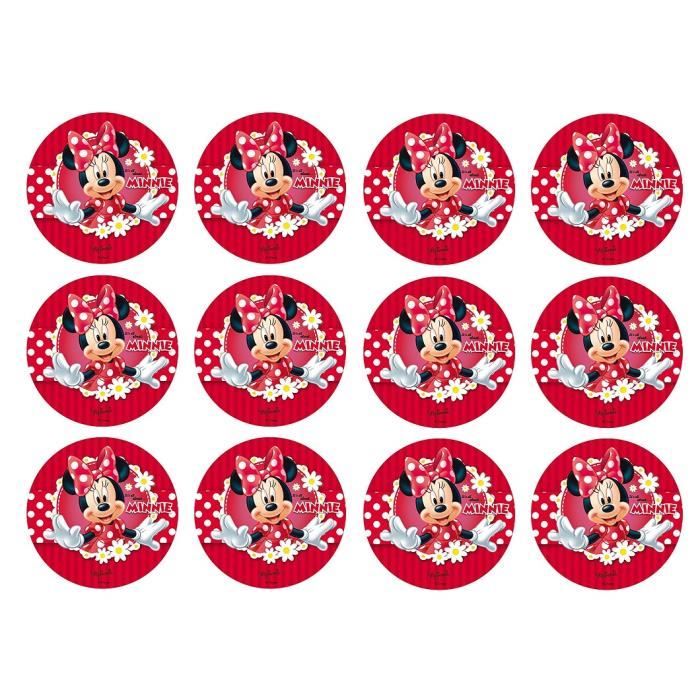 Lot De 12 Mini Disque Azyme Minnie Gateau Cupcake Anniversaire 667 Cdiscount Maison Lot De 12 Mini Disque Azyme Minnie Gateau Cupcake Anniversaire 667 Cdiscount Maison