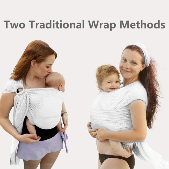 Ergonomique Bebe Sling Soins Infirmiers D Allaitement Couverture De Porteur Wrap Sac A Dos Pochette Nouveau Air Cdiscount Pret A Porter