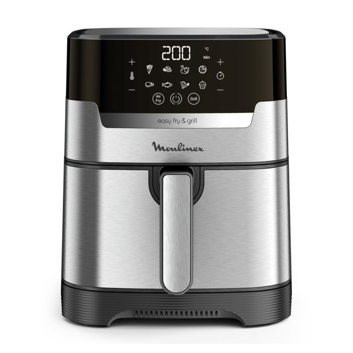 Moulinex Easy Fry & Grill Inox Air fryer 46L 6 personnes Digital EZ505D10