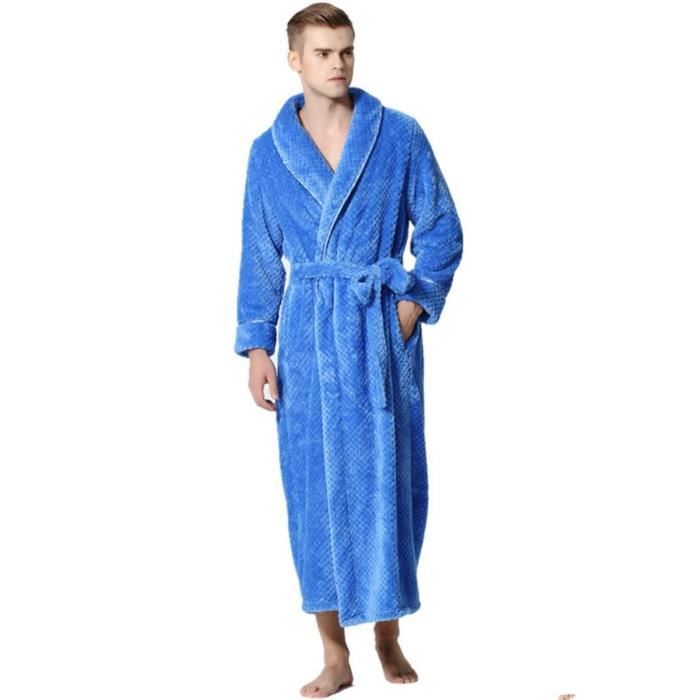 Dresstells Peignoir Maxi Longue De Luxe Ultra Douce En Polaire Pour Femme Et Homme Differentes Tailles Et Couleurs Manches Longues Achat Vente Peignoir Cdiscount