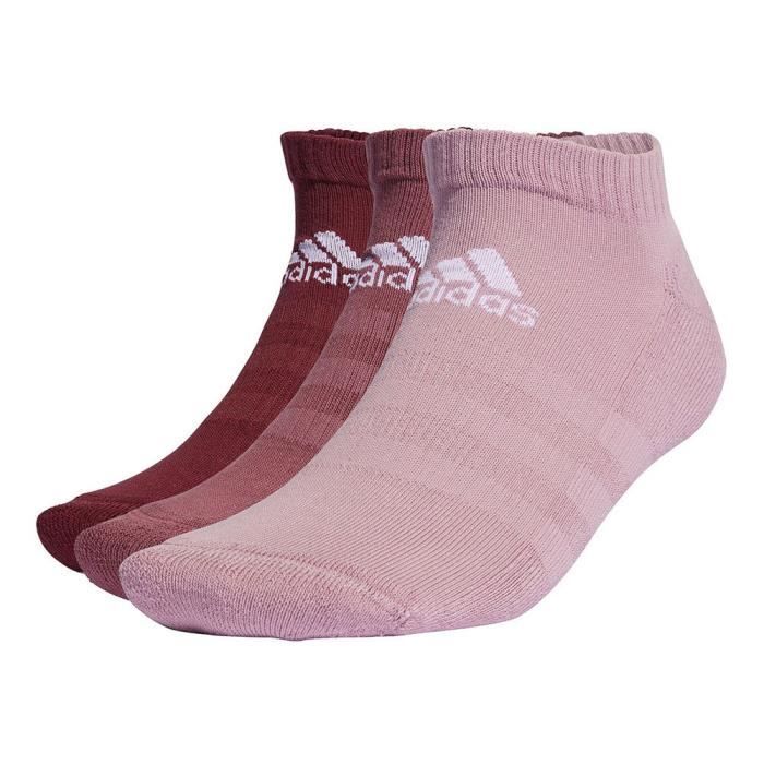 Chaussettes Rose Femme Adidas Cush Low Pink Cdiscount Pr t Porter